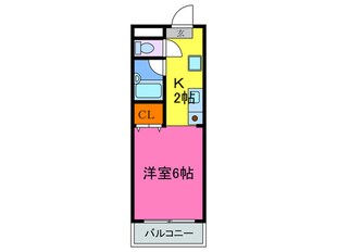 瀬高マンションの物件間取画像